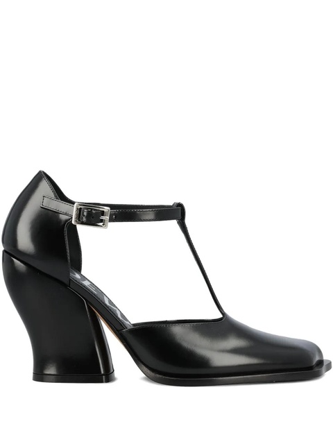 LOEWE 90mm Onda T-bar pumps - Black - zdjęcie produktu nr 1