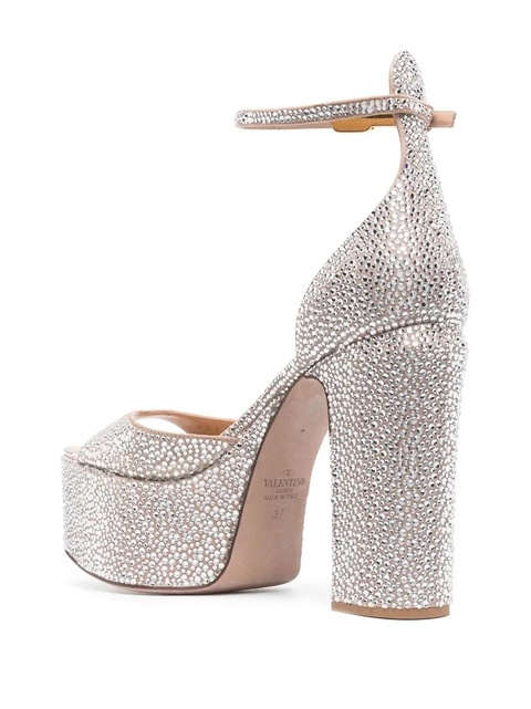 Valentino Garavani 155mm Tan-Go platform sandals - Neutrals - zdjęcie produktu nr 2