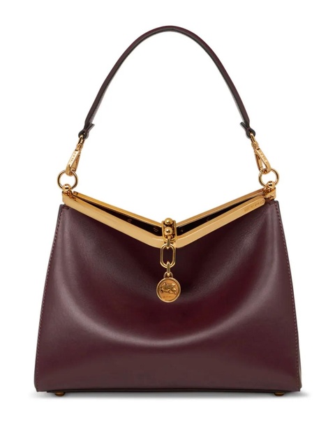 ETRO medium Vela leather shoulder bag - Red - zdjęcie produktu nr 1