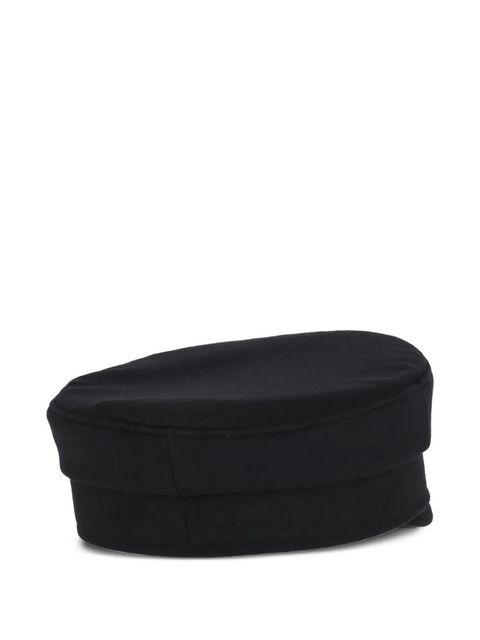 Ruslan Baginskiy baker-boy pin-embellished hat - Black - zdjęcie produktu nr 2