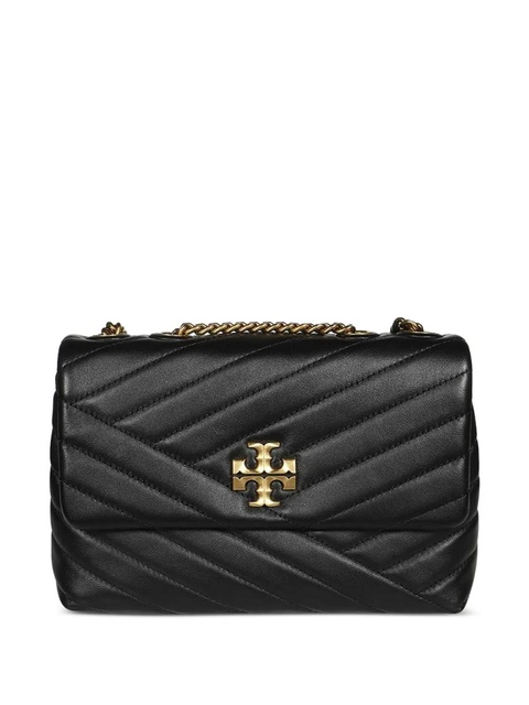 Tory Burch small Kira Chevron shoulder bag - Black - zdjęcie produktu nr 1