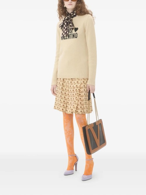 Valentino Garavani heart-embellished sweater - Neutrals - zdjęcie produktu nr 2