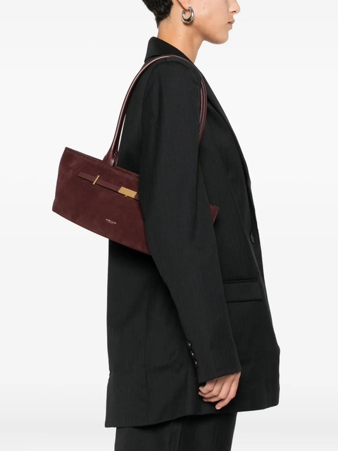 DeMellier New York suede shoulder bag - Red - zdjęcie produktu nr 2