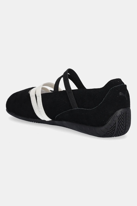 Puma baleriny zamszowe Speedcat Ballet kolor czarny 401287 - zdjęcie produktu nr 2