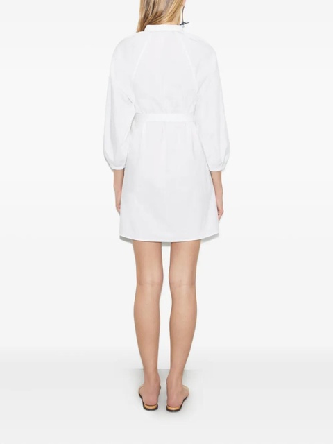 Tory Burch collared belted shirt dress - White - zdjęcie produktu nr 1