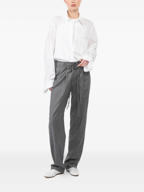 Aya Muse wool trousers - Grey - zdjęcie produktu nr 2