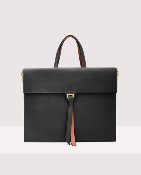 COCCINELLE - Czarna maxi torba Louise - zdjęcie produktu nr 1