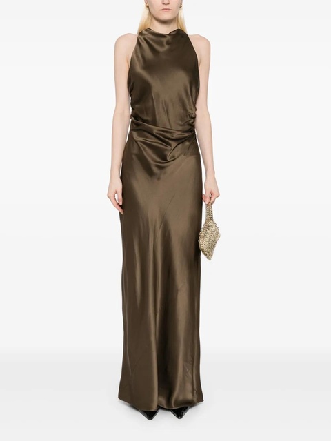 Reformation Anaiis dress - Brown - zdjęcie produktu nr 1
