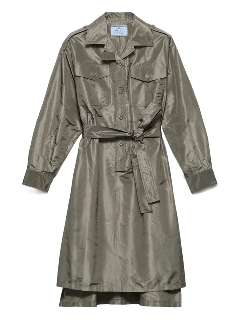 Prada taffeta midi dress - Green - zdjęcie produktu nr 1