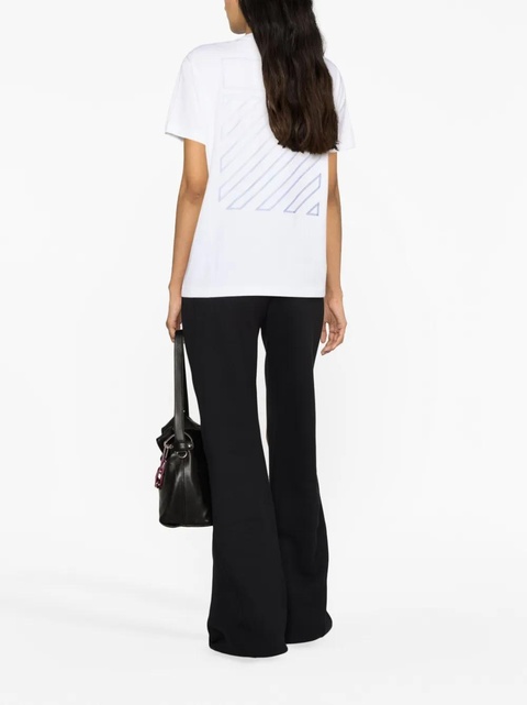 Off-White piping-detail cotton track pants - Black - zdjęcie produktu nr 2
