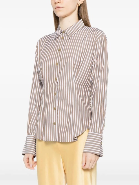 Reformation Will oversized shirt - Neutrals - zdjęcie produktu nr 1