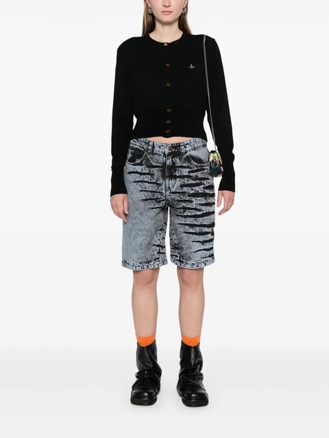 Vivienne Westwood Bea cropped cardigan - Black - zdjęcie produktu nr 1