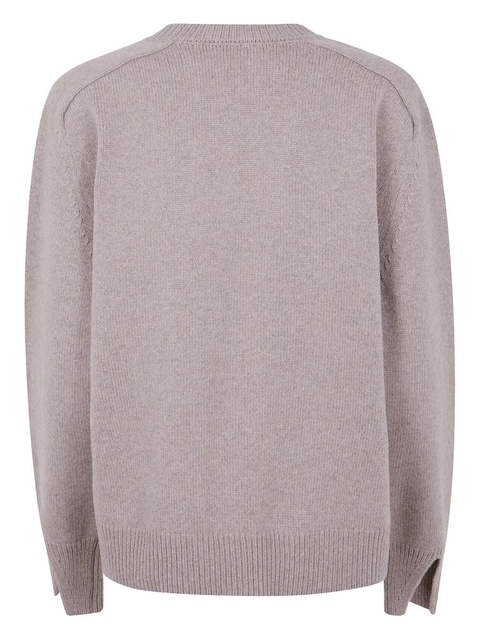 Róhe Sleeve Wrap wool jumper - Neutrals - zdjęcie produktu nr 2