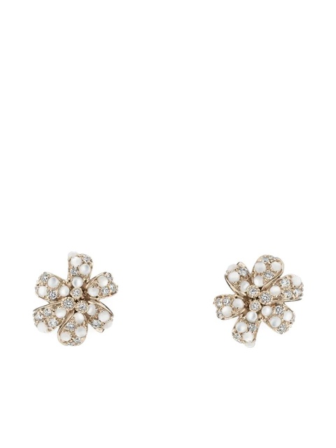 Gucci Flora earrings - Gold - zdjęcie produktu nr 1
