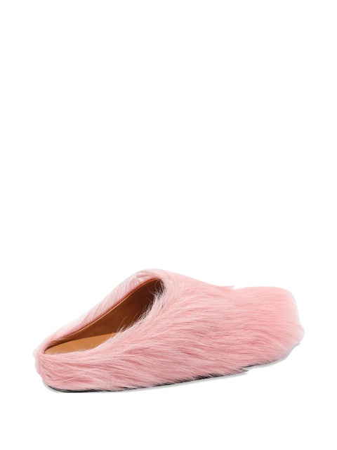 Marni leather flat mules - Pink - zdjęcie produktu nr 2