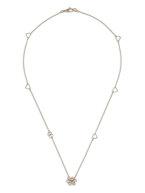 Gucci 18K white gold diamond and mother-of-pearl necklace - Yellow - zdjęcie produktu nr 1