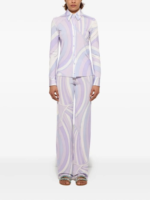 PUCCI Iride-print shirt - Purple - zdjęcie produktu nr 1