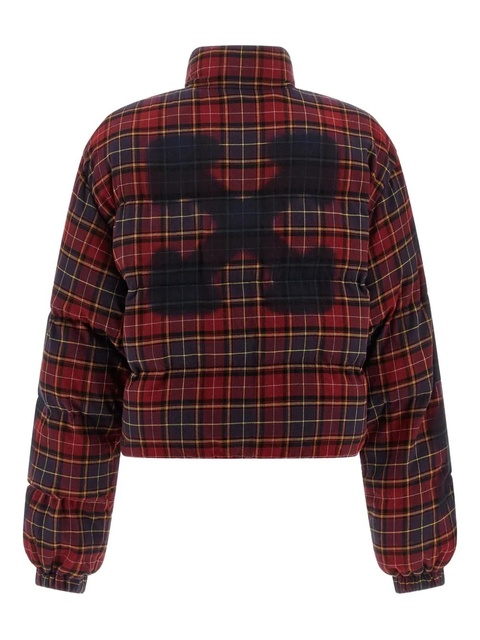 Off-White Arrow checked bomber jacket - Red - zdjęcie produktu nr 2