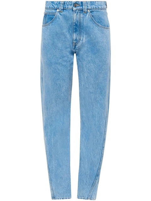 JW Anderson twisted slim-fit jeans - Blue - zdjęcie produktu nr 1