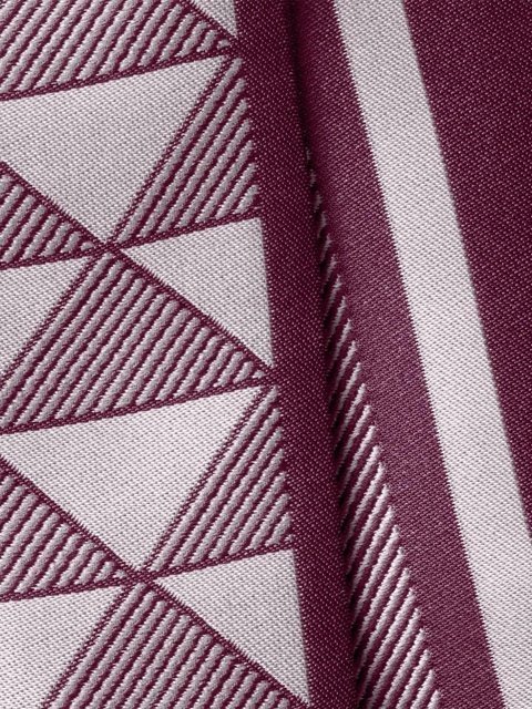 Prada Symbole-pattern silk scarf - Purple - zdjęcie produktu nr 2
