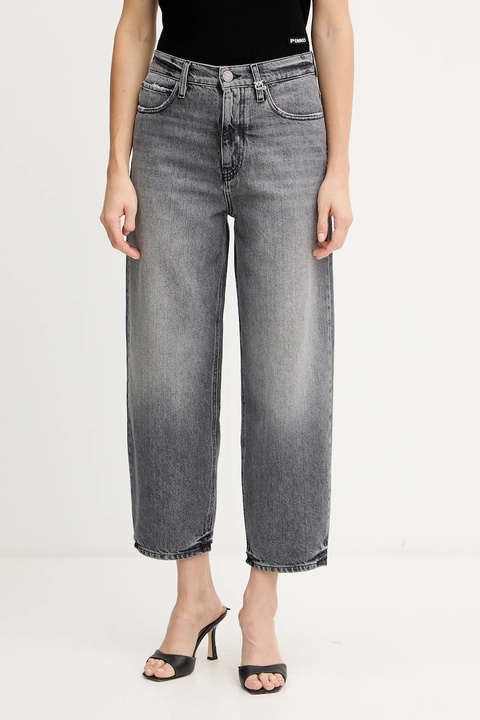 Pinko jeansy damskie high waist 103857 A2RY - zdjęcie produktu nr 1