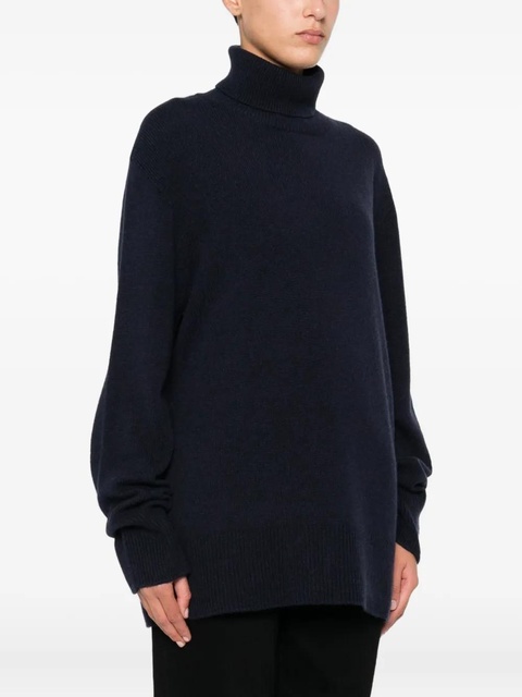 The Row turtleneck cashmere sweater - Blue - zdjęcie produktu nr 2
