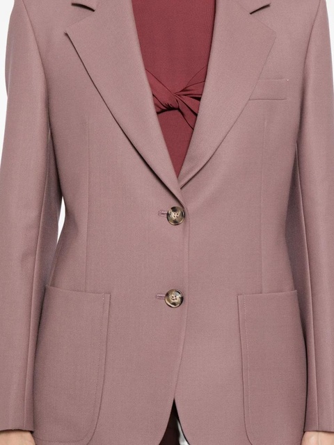 Victoria Beckham patch pocket blazer - Purple - zdjęcie produktu nr 2