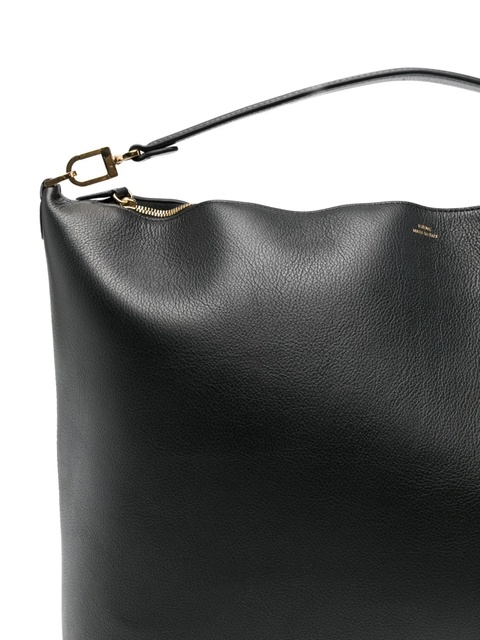 TOTEME bevel leather shoulder bag - Black - zdjęcie produktu nr 1