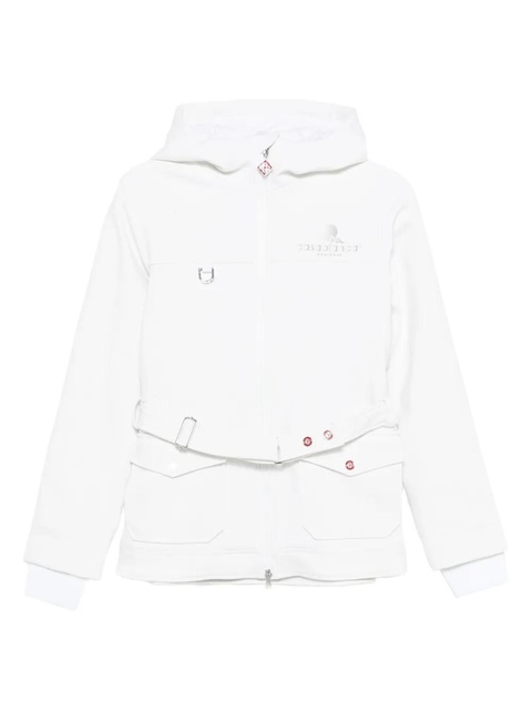 Casablanca hooded belted ski jacket - White - zdjęcie produktu nr 1