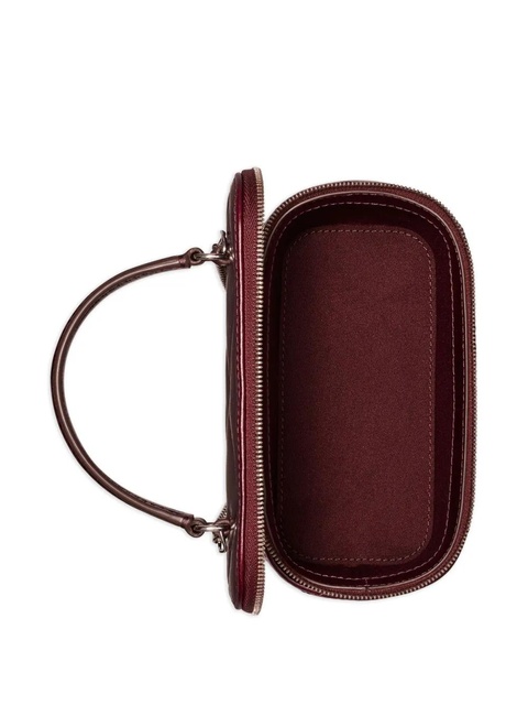 Tory Burch Kira quilted top-handle mini bag - Red - zdjęcie produktu nr 2