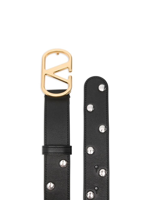 Valentino Garavani VLogo Signature belt - Black - zdjęcie produktu nr 2
