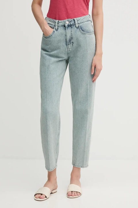 Sisley jeansy damskie high waist 4TFHLE04I - zdjęcie produktu nr 1