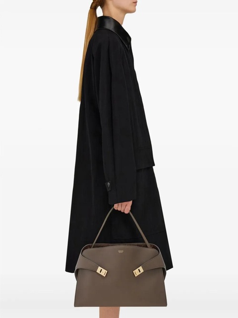 Ferragamo Hug structured tote bag - Brown - zdjęcie produktu nr 1