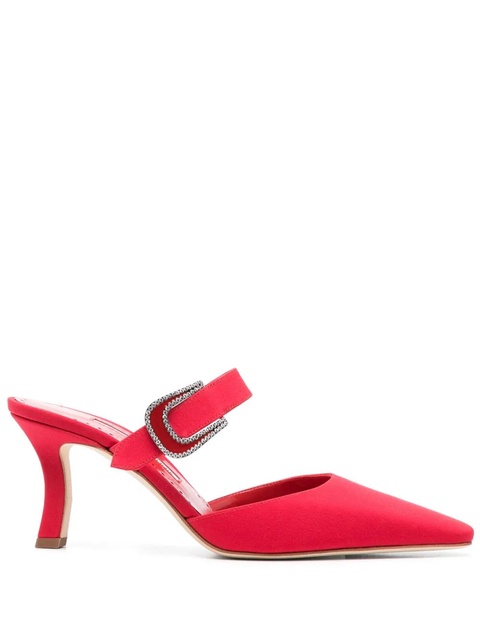Manolo Blahnik 70mm Jabita pumps - Red - zdjęcie produktu nr 1