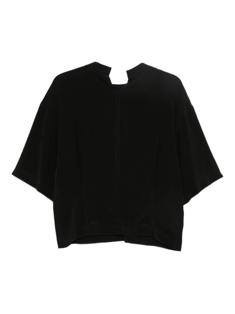 Alysi drop-shoulder T-shirt - Black - zdjęcie produktu nr 2