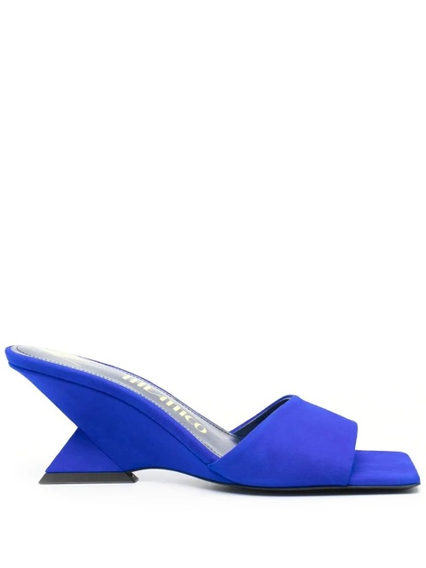 The Attico 75mm Cheope sandals - Blue - zdjęcie produktu nr 1