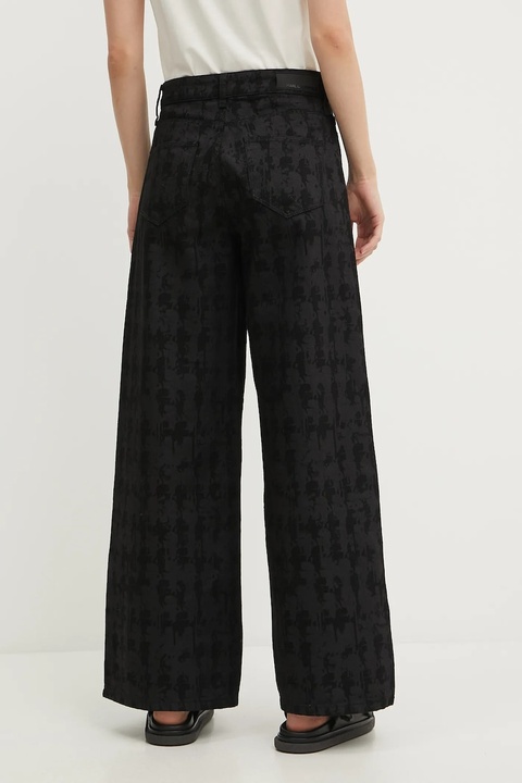 Karl Lagerfeld jeansy damskie kolor czarny A3W10013 - zdjęcie produktu nr 1