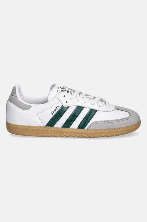 adidas Originals sneakersy skórzane Samba OG kolor biały JI2724 - zdjęcie produktu nr 2