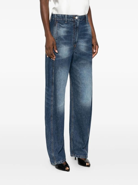 Magda Butrym seam-detailing jeans - Blue - zdjęcie produktu nr 2