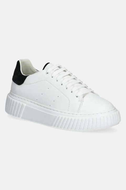 Marc O'Polo sneakersy skórzane SVEA damskie kolor biały 50117733501170 - zdjęcie produktu nr 1
