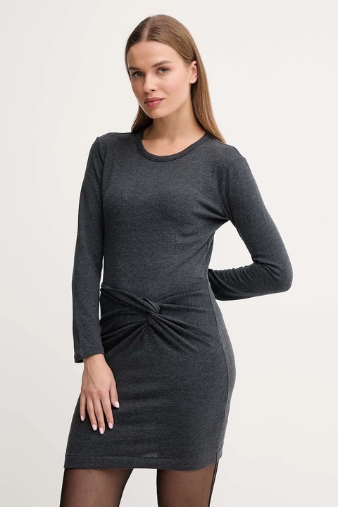Pepe Jeans sukienka kolor szary mini dopasowana PL9537725 - zdjęcie produktu nr 1