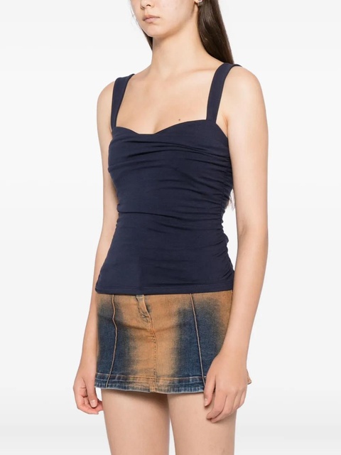 Reformation Trish Knit top - Blue - zdjęcie produktu nr 2