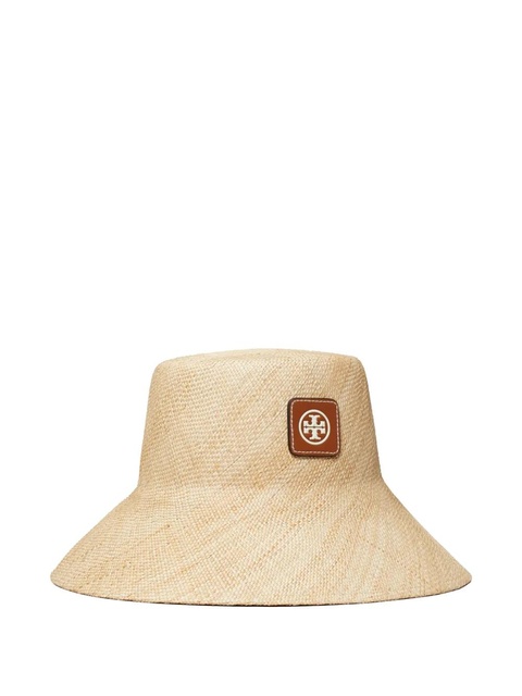 Tory Burch straw bucket hat - Neutrals - zdjęcie produktu nr 2