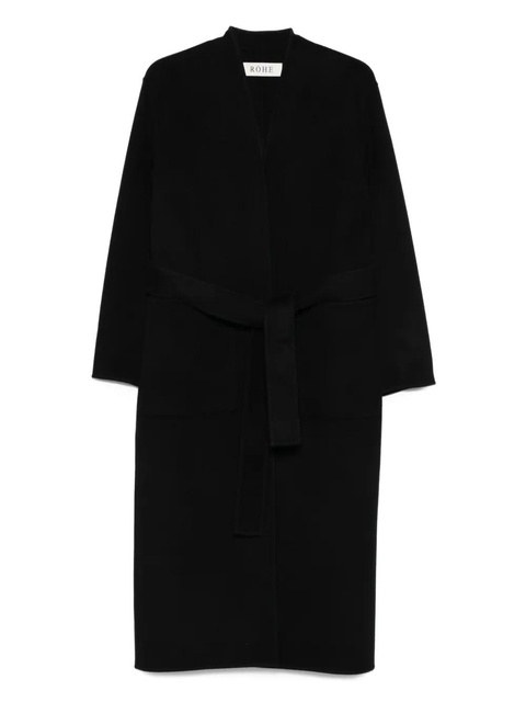 Róhe wool coat - Black - zdjęcie produktu nr 1