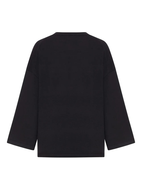 KHAITE Darcy wool sweater - Black - zdjęcie produktu nr 2