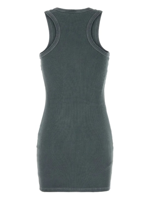 Miu Miu ribbed mini dress - Grey - zdjęcie produktu nr 2
