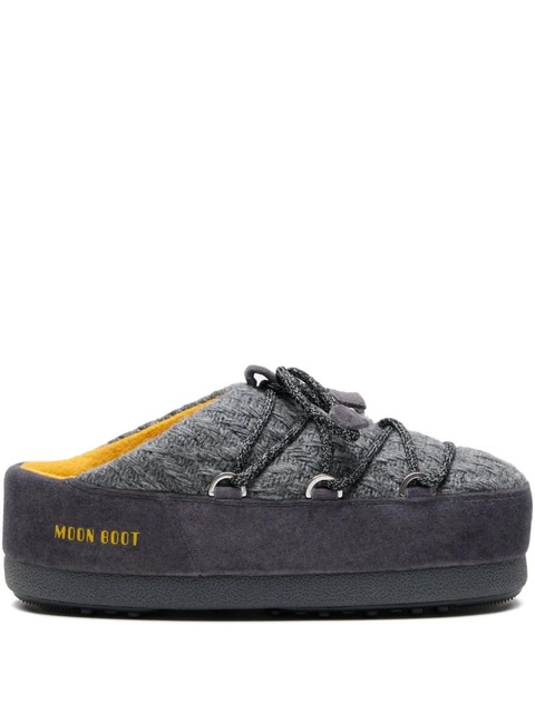 Moon Boot x Guest In Residence knit mules - Grey - zdjęcie produktu nr 1