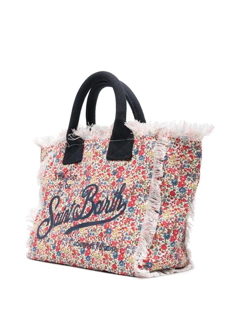 MC2 Saint Barth logo-print cotton tote bag - Red - zdjęcie produktu nr 2