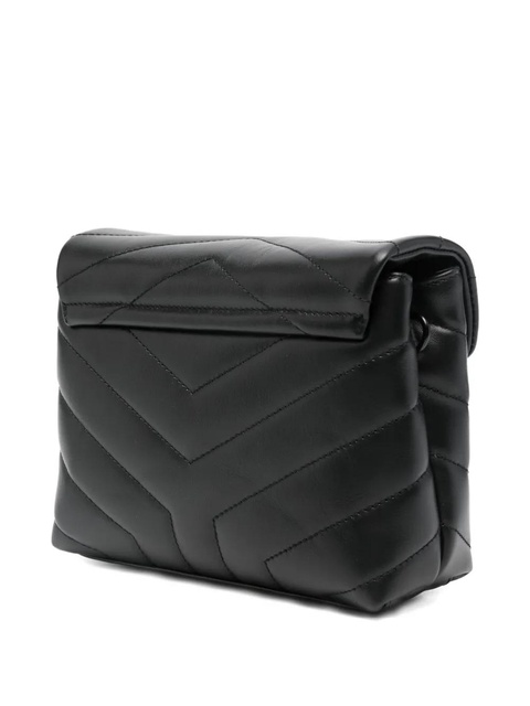 Saint Laurent logo-plaque mini bag - Black - zdjęcie produktu nr 2