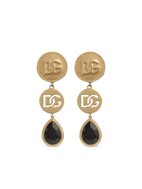 Dolce & Gabbana DG drop earrings - Gold - zdjęcie produktu nr 1